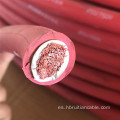 Cobre/Al conductor AWG Cable de soldadura de goma súper flexible